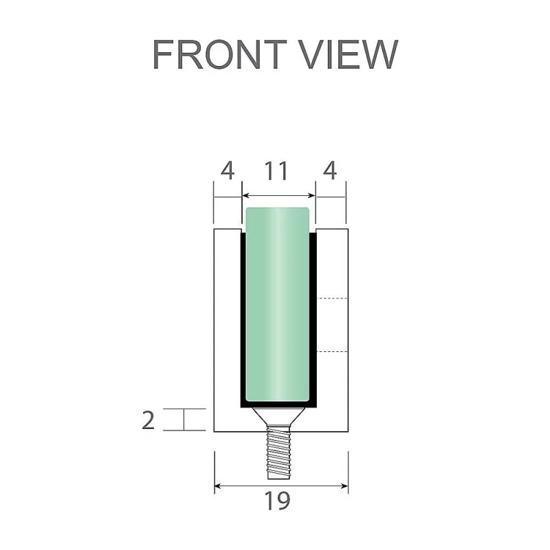 120x80cm Corner Frameless Shower Screen with Brackets and Brass Hinges – U-Brackets and Floor U-Bracket – Nickel