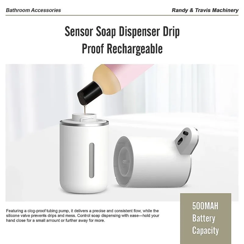 Sensor Soap Dispenser Drip Proof Rechargeable