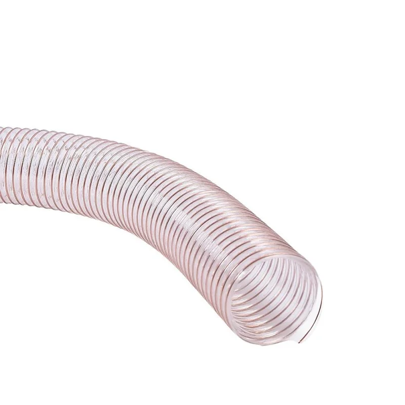 5m Dust Extraction Hose 100mm – Flexible PU Ducting for Workshops