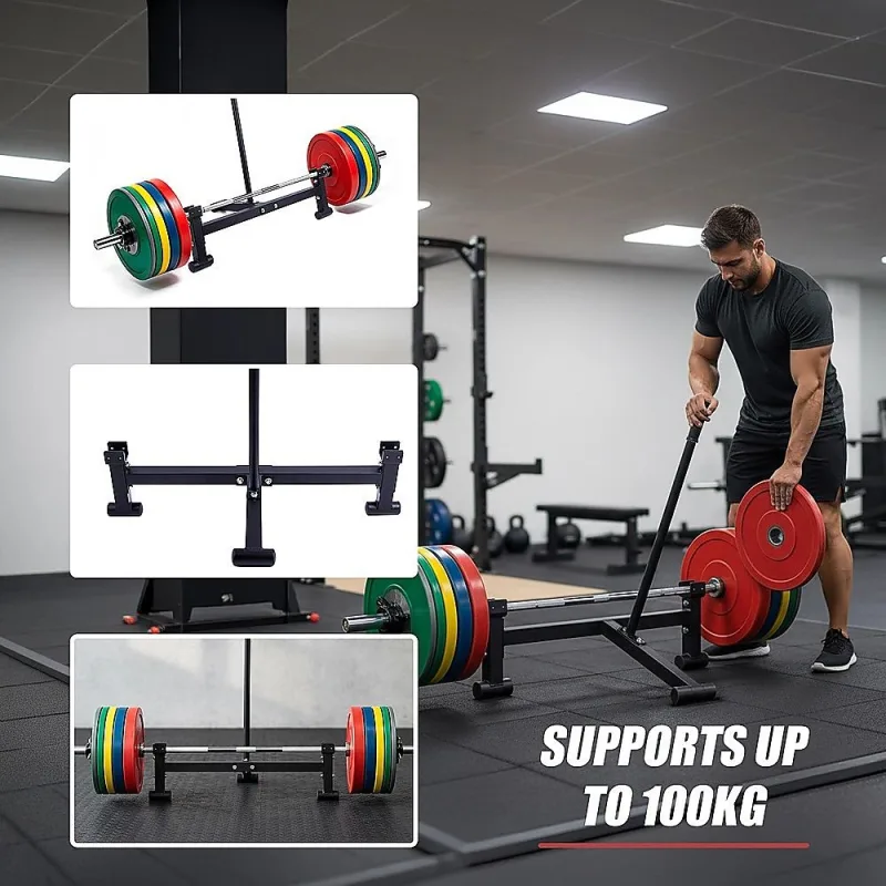 Heavy Duty Steel Deadlift Jack with Anti Slip Handle