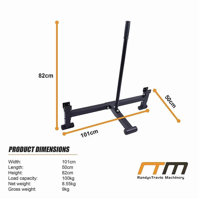 Heavy Duty Steel Deadlift Jack with Anti Slip Handle