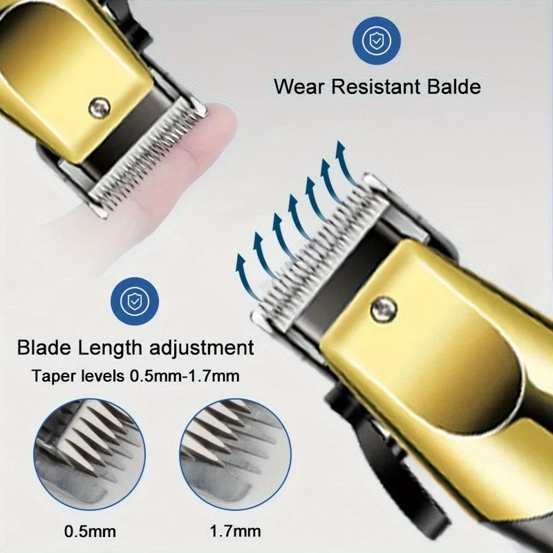 3pcs Men’s Electric Hair Clippers Kit