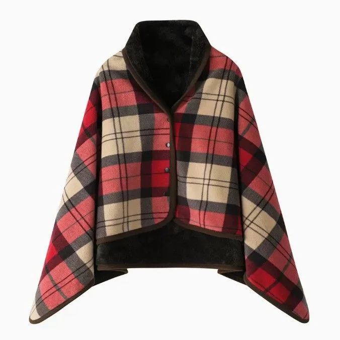 100*140cm Japanese-Style shawl blanket Ultra-Soft Blanket – Thick Polyester Throw for Sofa, Bed, Office, Cozy Nap Blanket for Winter & All Seasons – Red And Yellow