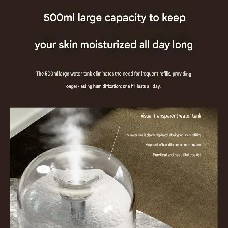 2-piece Bedroom Atmosphere Bundle – White Ultrasonic Aroma diffuser Humidifier & Starry Sky Series Projector Night Light for Relaxing Home Decor, Perfect Gift for Her