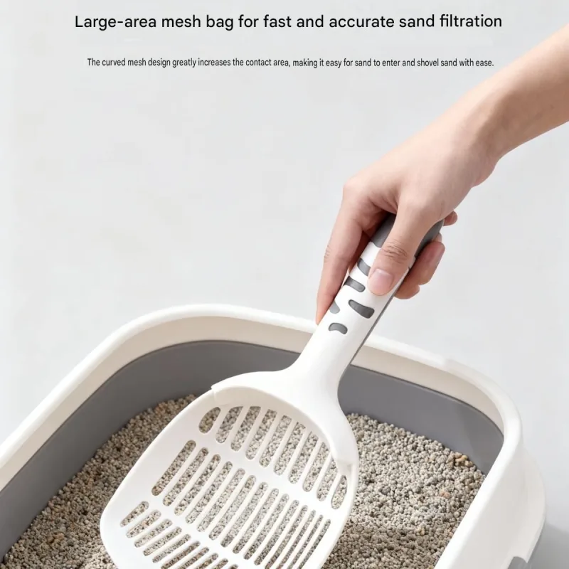 Travel Friendly Pet Toilet Kit – Green Portable Cat Litter Box and Pink Scoop Set – Foldable Oxford Fabric Tray with Waterproof Liner, PP Fine Mesh Scoop for Tofu and Clumping Litter,Suitable for travel and outdoor use