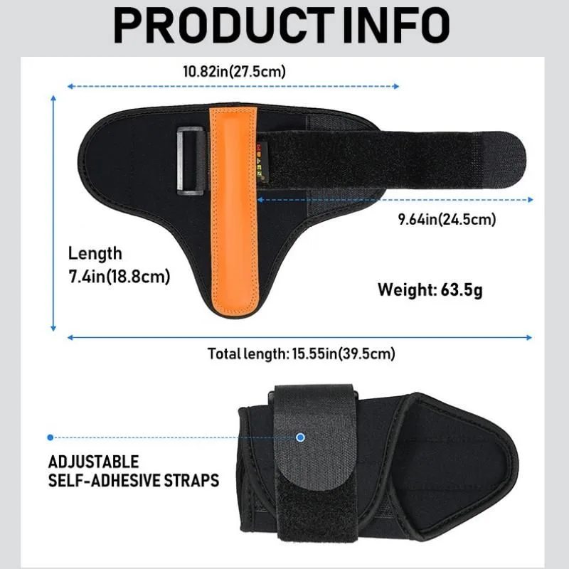 Orange Golf Wrist Training Brace – Professional Swing Corrector Support for Beginners & Practice