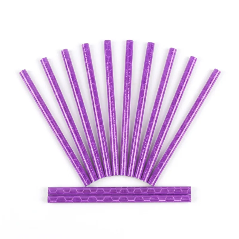 2-pack Reflective Bike Spoke Clips – ABS Snap-on Wheel Strips for Night Safety – Universal Fit for Road Bikes & Scooters – Purple