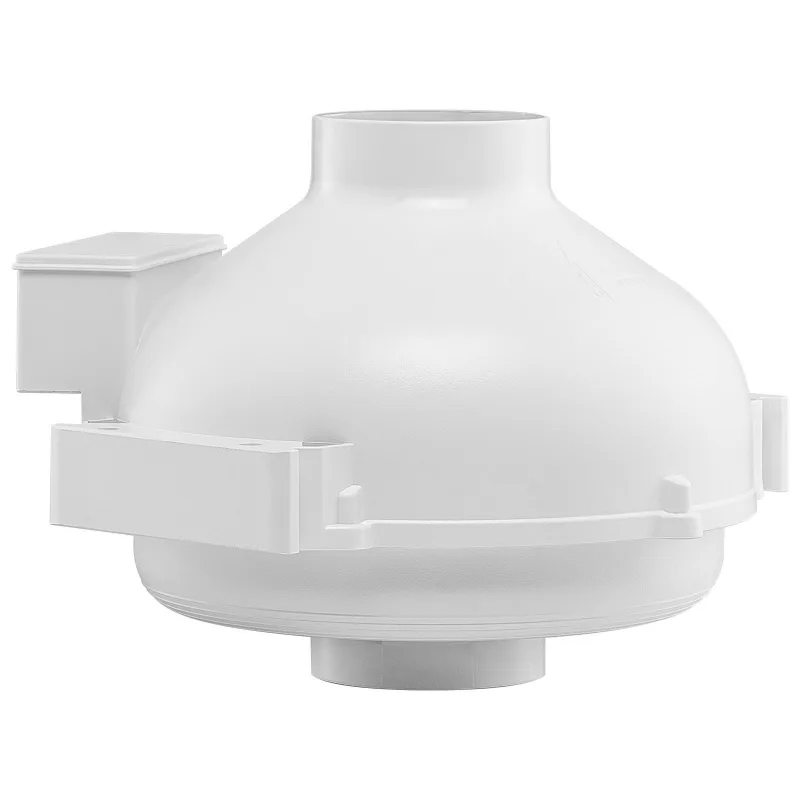 4″ to 4.5″ Radon Mitigation Fan System Quiet 260CFM Inline Duct Waterproof